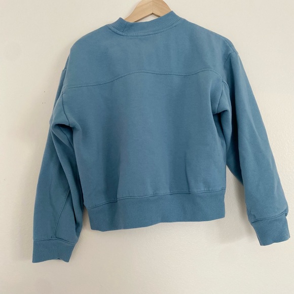 A New Day • Crewneck Pullover Blue Sweater - Picture 5 of 5